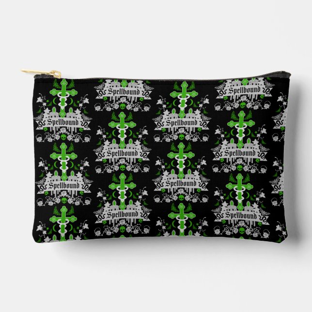 Gothic Post Punk Fashion Zubehör Zubehörtasche (Vorderseite)