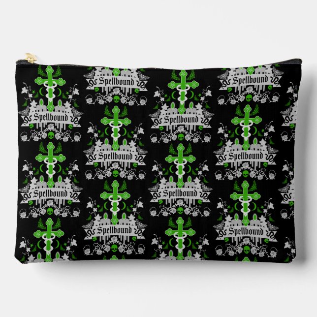 Gothic Post Punk Fashion Zubehör Zubehörtasche (Vorderseite)