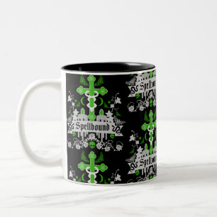 Gothic Post Punk Fashion Zubehör Zweifarbige Tasse