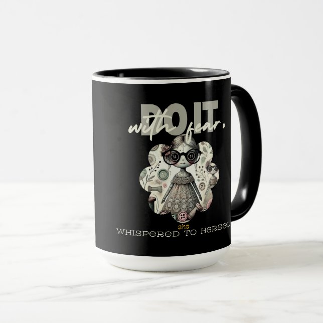 Gothic-Puppen-Tasse Tasse (VorderseiteRechts)