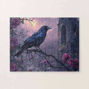 Gothic Raven Lila Rose Puzzle