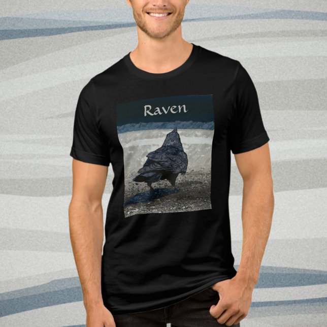 Gothic Raven Urban Blackbird Tri-Blend Shirt (Von Creator hochgeladen)