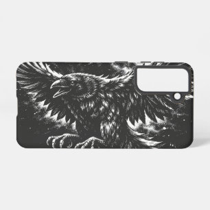 Gothic Raven – von BurnsInHell Samsung Galaxy Hülle