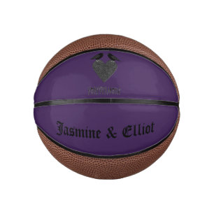 Gothic Ravens und Black Heart Custom Mini Basketball