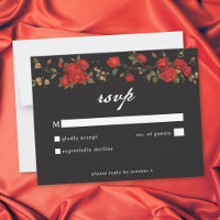Gothic Red Rose Bis dass der Tod uns scheidet Hoch