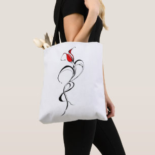 Gothic Red Rose Lady Surrealer Stammes-Tätowierkun