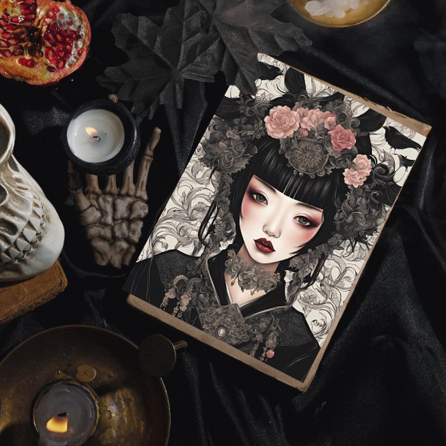 Gothic Reverie Yin Yue Shadow Moon Poster (Von Creator hochgeladen)