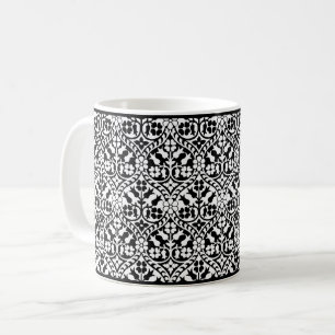 Gothic Revival Floral Coffee Tasse