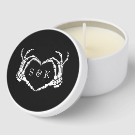 Gothic Romantic Skeleton Hand Halloween Hochzeit