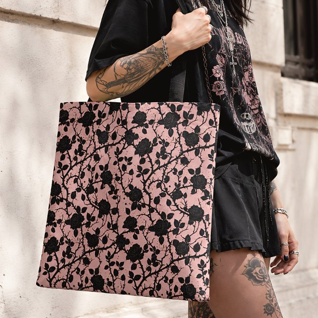 Gothic-Rosa- und Schwarz-Friedhof-Rose (Von Creator hochgeladen)