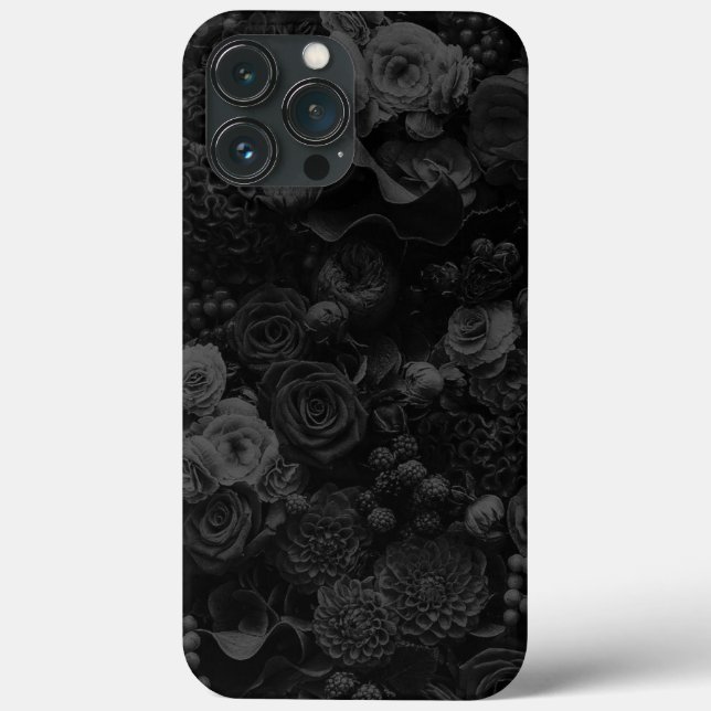 Gothic Rose Phone Case (Rückseite)