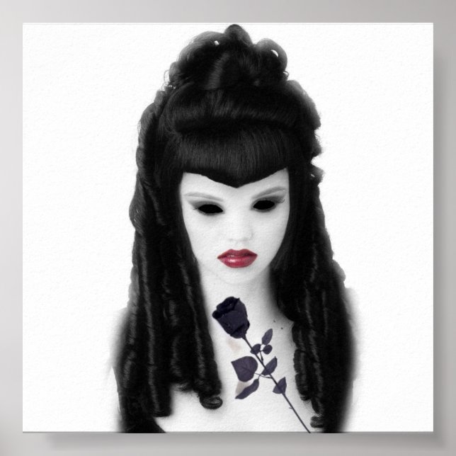 Gothic Rose Poster (Vorne)