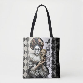 Gothic Rose Queen – Dark Romantic Art with Skeleto