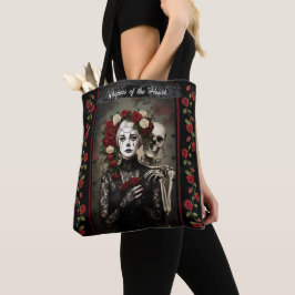 Gothic Rose Queen – Dark Romantic Art with Skeleto