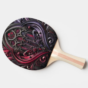 Gothic Rose Tischtennisschläger - Ping Pong Schläg Tischtennis Schläger