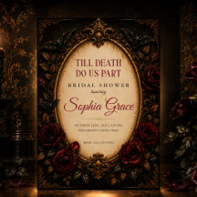 Gothic Roses Bis Dass Der Tod Uns Scheidet Brautpa