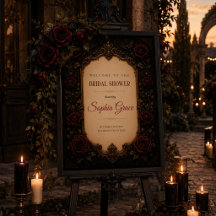 Gothic Roses Bis Zum Tod Brautparty Willkommenssch