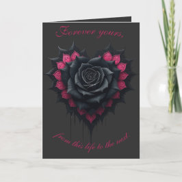 Gothic Roses Melancholic Elegance Karte