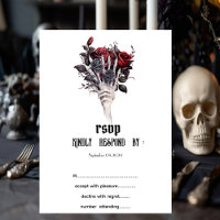 Gothic Rote Rosen Skeleton UAWG