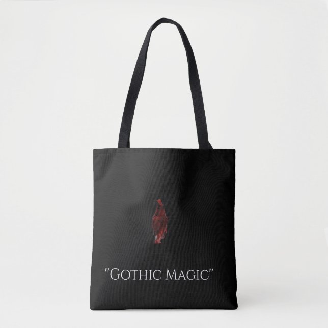 Gothic Rotkäppchen-Tasche | Dunkle Fantasie (Vorderseite)