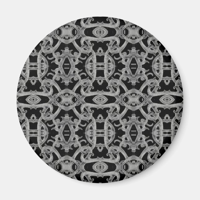 GOTHIC Rundmagnet Magnet (Vorne)