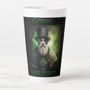 Gothic Saint Patrick Latte Tasse 