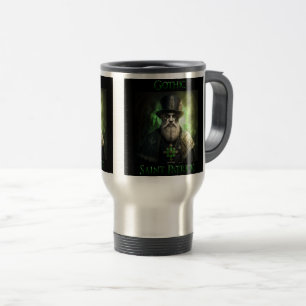 Gothic Saint Patrick Travel/Pendlerin Tasse, 15 oz Reisebecher