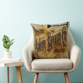 Gothic saisonale Salem Broom Co. Throw Kissen