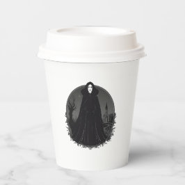 Gothic Salem Hexe um Mitternacht Pappbecher