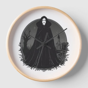 Gothic Salem Hexe um Mitternacht Uhr
