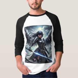 ⚔️ Gothic Samurai Angel - Krieger der Schatten T-Shirt