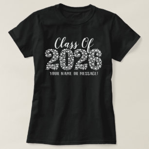 Gothic-Schädel-Abschlussklasse-2026-T-Shirt T-Shirt