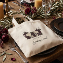 Gothic-Schädel- und Rosen-Brautjungfer