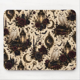 Gothic Schleiereulen-Mauspad Mousepad