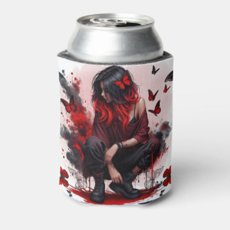 Gothic Schmetterlinge & Lady Fantasy Dosenkühler