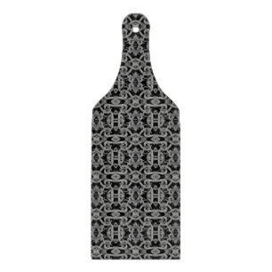 GOTHIC Schneidbrett Paddle aus Glas Schneidebrett