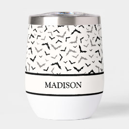 Gothic-Schwarze Hochzeitsfledermaus