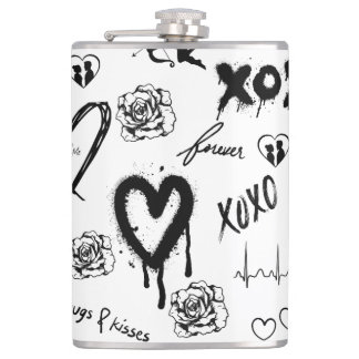 Gothic Seamless Pattern Flachmann