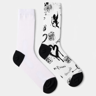 Gothic Seamless Pattern Socken