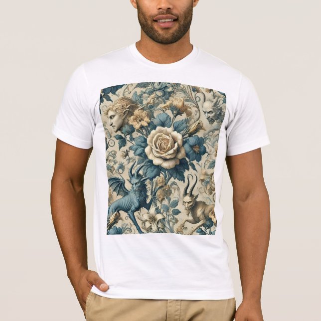 Gothic Serenade – Gothic Wearable Art T-Shirt (Vorderseite)