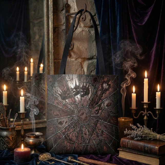 Gothic Shattered Stained Glass Dark Fantasy (Von Creator hochgeladen)