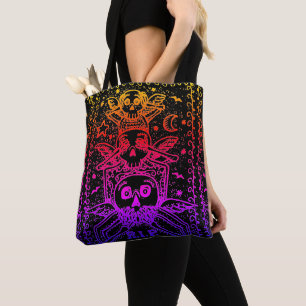 GOTHIC SIEHE KEINEN EVIL FRIEDHOF SKELETON TOTE BA