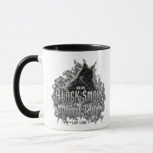 Gothic Silber Black Smoke Maine Coon Kunst Tasse