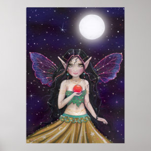 Gothic Sinti und Roma Fairy Poster von Molly Harri