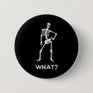 Gothic Skeleton für Teen Girls Boys Halloween Funn Button