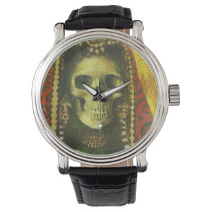 Gothic Skeleton Hexenwache Armbanduhr