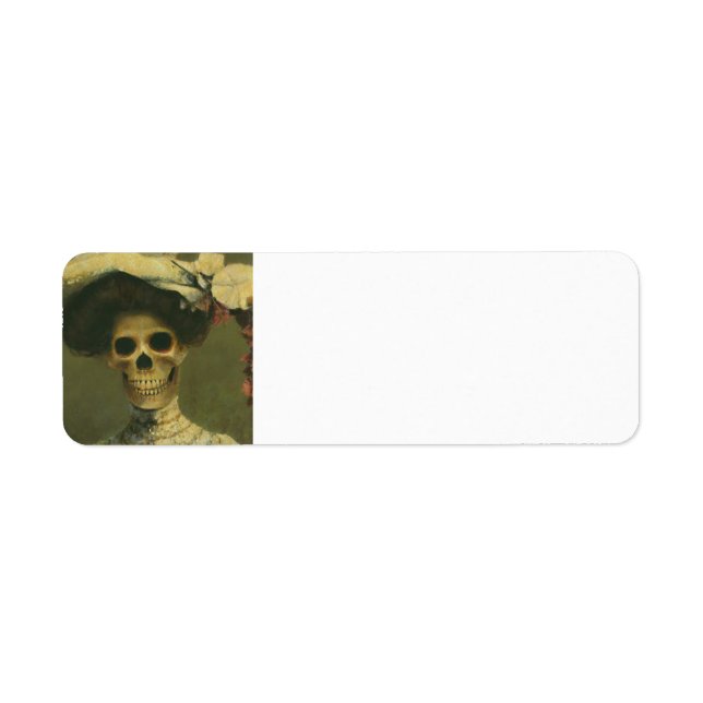 Gothic Skeleton Lady Lables (Vorne)