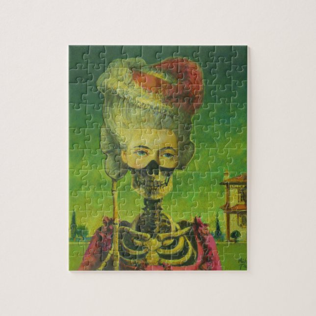 Gothic Skeleton Puzzle (Vertikal)