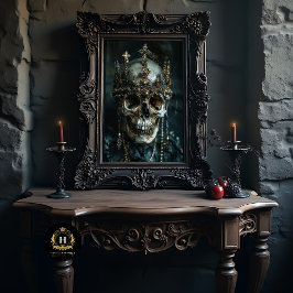 Gothic Skeleton Skull Decoupage Tissue Seidenpapier