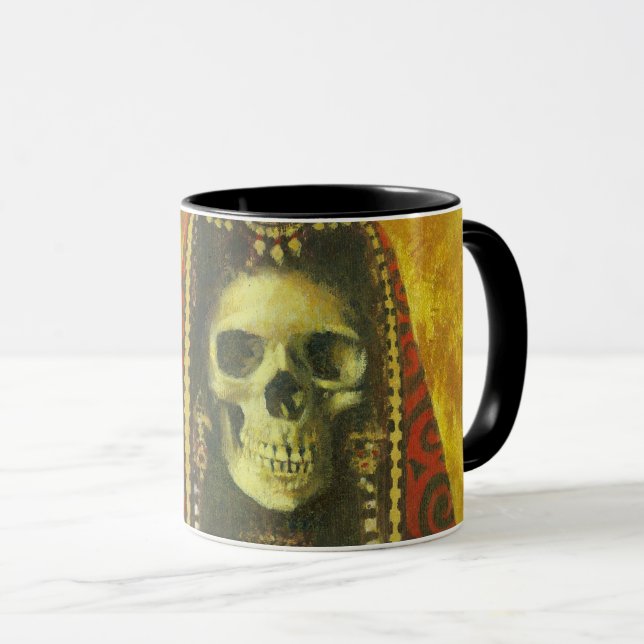 Gothic Skeleton Tasse (VorderseiteRechts)